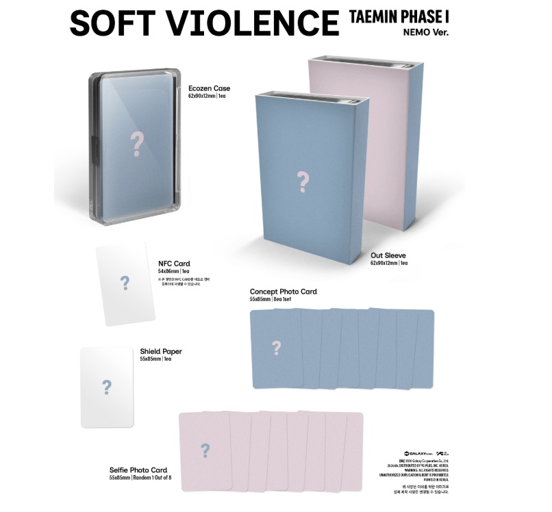 태민 (TAEMIN) - [PHASE I : Soft Violence] (NEMO Ver.)
